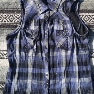 Women's Harley-Davidson sleeveless cycle shirt